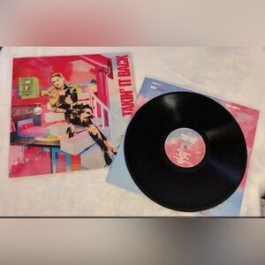 Meghan Trainor Takin' It Back Vinyl Record — Pink & Black Sleeve